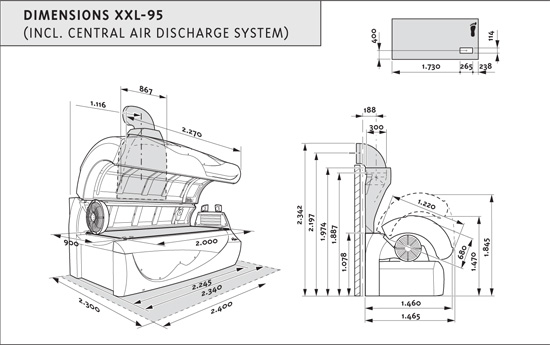 XXL-95 CHILI POWER　サイズ